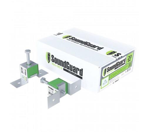 Подвес прямой SoundGuard Vibro Bis 8 60х27 антивибрационный 1 мм Подвес прямой SoundGuard Vibro Bis 8 60х27 антивибрационный 1 мм