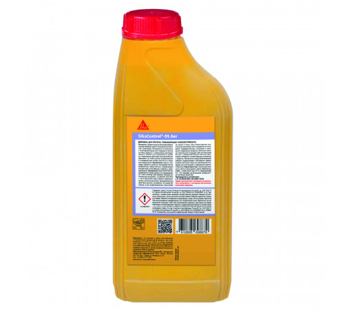 Добавка для создания бетонов с высокой морозостойкостью Sika SikaControl -95 Aer 0,9 л Добавка для создания бетонов с высокой морозостойкостью Sika SikaControl -95 Aer 0,9 л