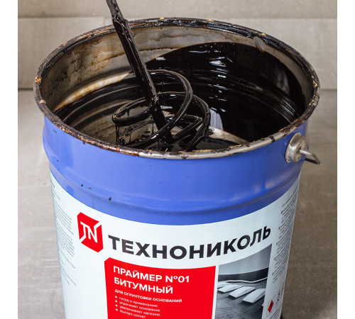 Праймер битумный Технониколь №01 16 кг/20 л Праймер битумный Технониколь №01 16 кг/20 л