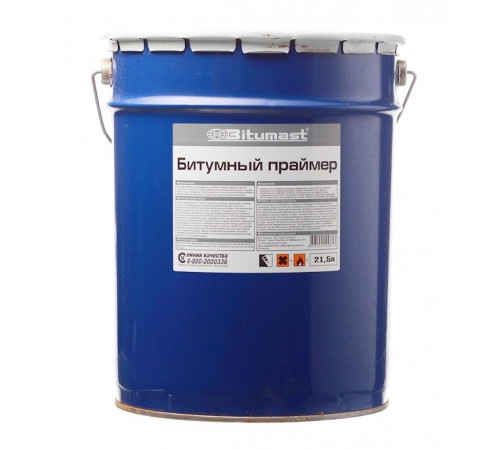 Праймер битумный Bitumast 18 кг/21,5 л Праймер битумный Bitumast 18 кг/21,5 л