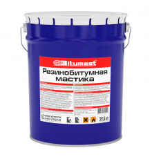 Мастика резинобитумная Bitumast 18 кг/21,5 л