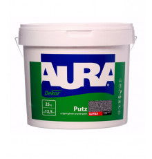 Штукатурка декоративная структурная Aura Dekor Putz шуба белая 1,5 мм 25 кг