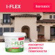 Штукатурка декоративная Bayramix i-Flex камешковая fl 001 белая 1,2 мм 14 кг