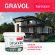 Штукатурка декоративная Bayramix Gravol камешковая gr 001 белая 1,5 мм 15 кг