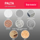 Штукатурка декоративная Bayramix Palta N камешковая p 001 белая 0,5-1 мм 15 кг