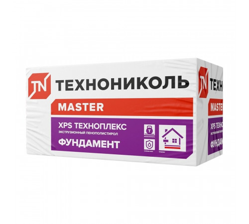 Экструдированный пенополистирол Технониколь Техноплекс Фундамент 50х580х1180 мм Экструдированный пенополистирол Технониколь Техноплекс Фундамент 50х580х1180 мм