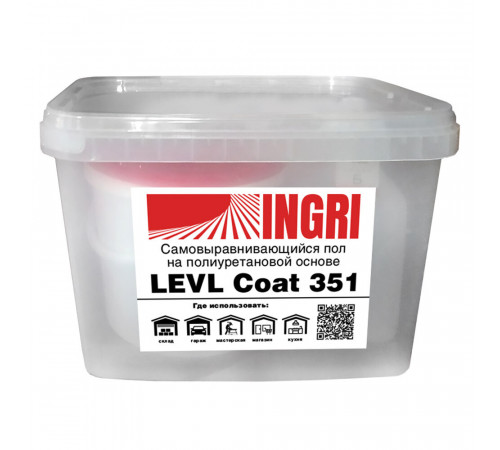 Пол полиуретановый Levl Coat 351 двухкомпонентный серый RAL 7038 8,5 кг + 1,5 кг Пол полиуретановый Levl Coat 351 двухкомпонентный серый RAL 7038 8,5 кг + 1,5 кг