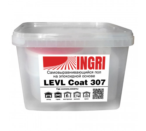 Пол эпоксидный Levl Coat 307 двухкомпонентный серый RAL 7038 7,7 кг + 2,3 кг Пол эпоксидный Levl Coat 307 двухкомпонентный серый RAL 7038 7,7 кг + 2,3 кг