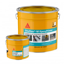 Грунт эпоксидный для полимерных полов Sika Sikafloor-161 EpoxyPrimer двухкомпонентный бесцветный 7,9 кг + 2,1 кг