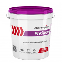 Шпатлевка Danogips Pro Spray полимерная 15 л/25 кг