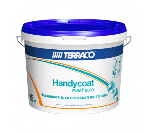 Шпатлевка финишная Terraco Handycoat Washable 15 кг Шпатлевка финишная Terraco Handycoat Washable 15 кг