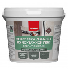 Шпатлевка-замазка Neomid по монтажной пене 1,4 кг