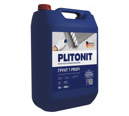 Грунт Plitonit 1/ 1 Profi 10 л концентрат 1:5 Грунт Plitonit 1/ 1 Profi 10 л концентрат 1:5