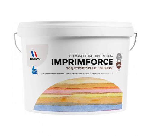 Грунт Pragmatic Imprimforce под структурные покрытия 15 кг Грунт Pragmatic Imprimforce под структурные покрытия 15 кг