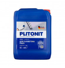 Грунт Plitonit Profi для газобетона 10 л концентрат 1:2