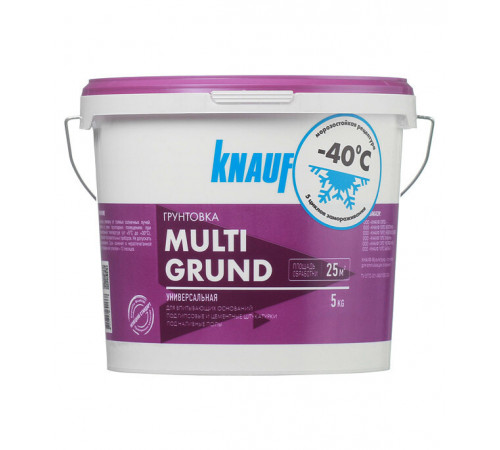 Грунт Knauf Мульти Грунд универсальный 5 кг Грунт Knauf Мульти Грунд универсальный 5 кг