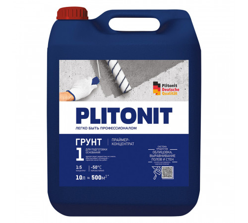 Грунт Plitonit 1/ 1 Profi 10 л концентрат 1:5 Грунт Plitonit 1/ 1 Profi 10 л концентрат 1:5