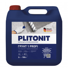 Грунт Plitonit 1/ 1 Profi 3 л концентрат 1:5
