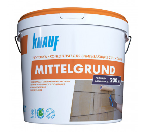 Грунт Knauf Миттельгрунд 10 кг концентрат 1:5 Грунт Knauf Миттельгрунд 10 кг концентрат 1:5