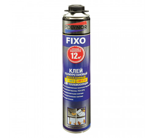 Клей для теплоизоляции профессиональный Polynor Fixo 850 мл Клей для теплоизоляции профессиональный Polynor Fixo 850 мл