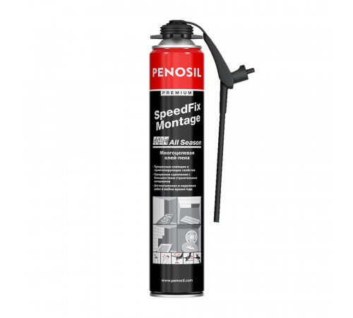 Клей-пена универсальная профессиональная Penosil SpeedFix Montage/BondPro Construction 878 750 мл Клей-пена универсальная профессиональная Penosil SpeedFix Montage/BondPro Construction 878 750 мл