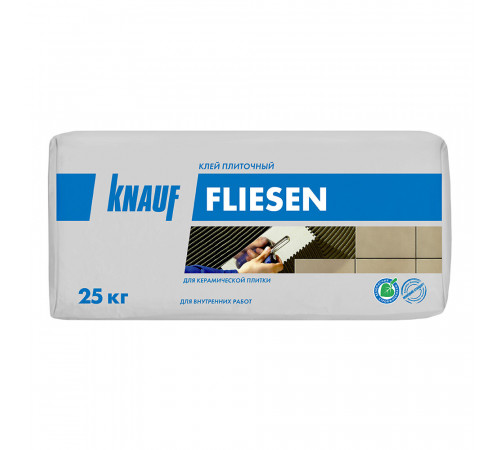 Клей для плитки Knauf Флизен серый класс C0 25 кг Клей для плитки Knauf Флизен серый класс C0 25 кг