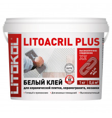 Клей для плитки Litokol Litoacril Plus готовый 1 кг