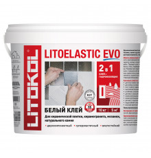 Клей для плитки Litokol Litoelastic Evo двухкомпонентный 10 кг