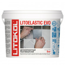 Клей для плитки Litokol Litoelastic Evo двухкомпонентный 5 кг
