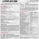 Клей для плитки/ керамогранита/ камня/ клинкера Litokol Litoflex K80 усиленный фиброволокном серый класс C2 E 25 кг