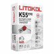 Клей для плитки/ керамогранита/ мозаики/ камня Litokol LitoPlus K55 белый класс C2 TE 25 кг