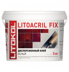Клей для плитки Litokol Litoacril Fix готовый 5 кг