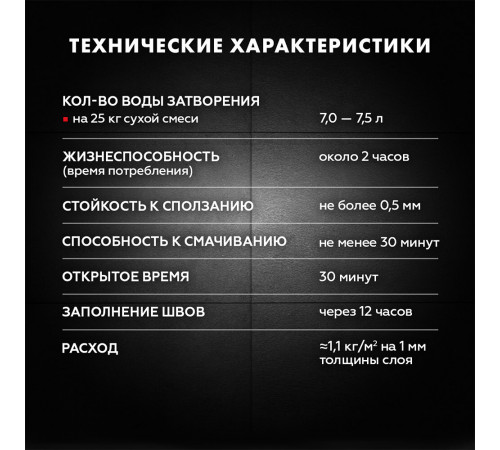 Клей для плитки и керамогранита Церезит СМ 17 FibreForce эластичный серый класс C2 TE S1 25 кг Клей для плитки и керамогранита Церезит СМ 17 FibreForce эластичный серый класс C2 TE S1 25 кг