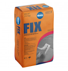 Клей для плитки/ керамогранита Кесто Fix серый класс C1 TE 25 кг
