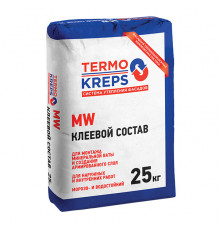 Клей для минеральной ваты Крепс Термо MW 25 кг