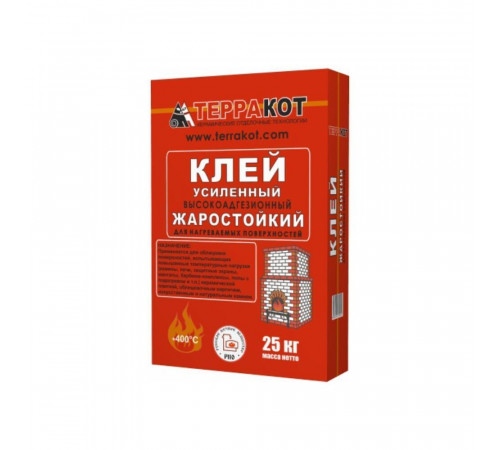 Клей для печей и каминов Терракот серый 25 кг Клей для печей и каминов Терракот серый 25 кг