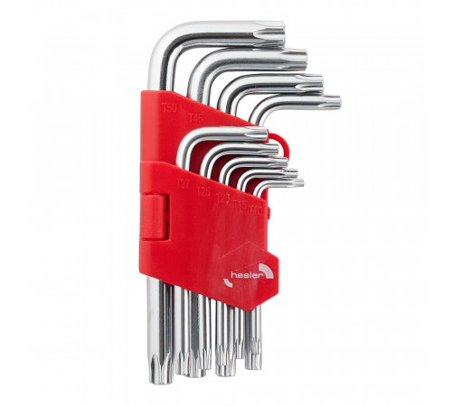 Набор шестигранных ключей Torx Hesler Т10-50 (683886) (9 шт.)