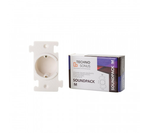 Подрозетник звукоизоляционный SoundPack М 53х72х150 мм 1 секция Подрозетник звукоизоляционный SoundPack М 53х72х150 мм 1 секция