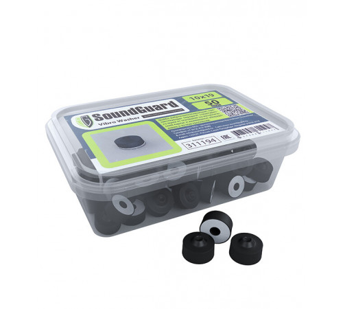 Виброшайба SoundGuard 19х10 мм (50 шт.) Виброшайба SoundGuard 19х10 мм (50 шт.)