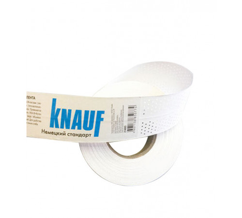 Лента бумажная для швов ГКЛ Knauf 52 мм 150 м Лента бумажная для швов ГКЛ Knauf 52 мм 150 м