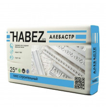Гипс строительный алебастр Habez Г-5 25 кг