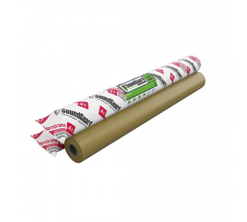 Мембрана звукоизоляционная SoundGuard Membrane S 4х1200х2500 мм самоклеящаяся Мембрана звукоизоляционная SoundGuard Membrane S 4х1200х2500 мм самоклеящаяся