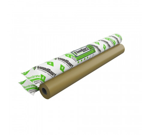 Мембрана звукоизоляционная SoundGuard Membrane 4х1200х2500 мм Мембрана звукоизоляционная SoundGuard Membrane 4х1200х2500 мм