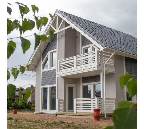 Металлочерепица 1,18х2,25 м 0,5 мм Grand Line Классик графитово-серая RAL 7024 satin Металлочерепица 1,18х2,25 м 0,5 мм Grand Line Классик графитово-серая RAL 7024 satin