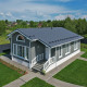 Металлочерепица 1,18х2,25 м 0,5 мм Grand Line Классик графитово-серая RAL 7024 satin