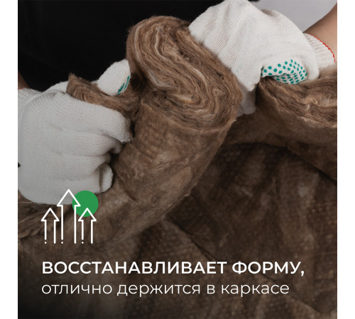Утеплитель ТеплоKnauf Кровля/Стена/Пол Ролл 150х1220х5500 мм 6,71 кв.м