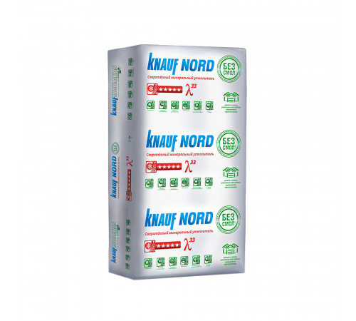 Утеплитель Knauf Nord 50х600х1250 мм 9 кв.м