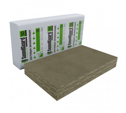 Шумоизоляция SoundGuard ЭкоАкустик 80 50х600х1250 мм 3 кв.м Шумоизоляция SoundGuard ЭкоАкустик 80 50х600х1250 мм 3 кв.м