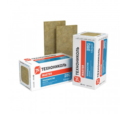 Шумоизоляция Технониколь Техноакустик 100х600х1200 мм 4,32 кв.м
