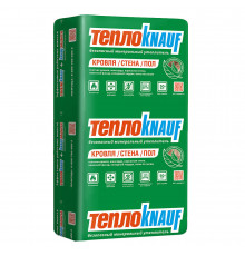 Утеплитель ТеплоKnauf Кровля/Стена/Пол (Коттедж) Плита 50х610х1230 мм 12 кв.м